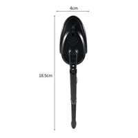 Essuie-glace de pare-brise de casque de moto 2W étanche USB Accessoires d'essuie-glace de casque de moto Essuie-glace de casque USB