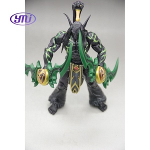 Neca <span class=keywords><strong>7</strong></span> inch bão anh hùng thế giới của <span class=keywords><strong>Warcraft</strong></span> Quỷ hình thức Đen illidan handmade - Product Image 2