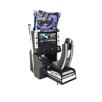 Machine d'arcade de course, lettre Nitial D5/lettre initiale 8, machine de jeu de conduite d'arcade pour adultes à pièces