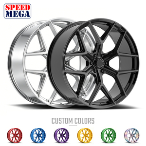 <b>Polished</b> Custom Wheels Off Road Deep Concave 17.5*6.0 Inch <b>Polished</b> Durable Forged Aluminum Alloy Truck <b>Car</b> Wheels - Product Image 2
