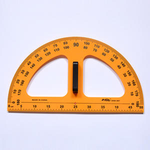 Ensemble de géométrie en plastique pour la salle de classe : rapporteur semi-circulaire, règle graduée, compas – Matériel pédagogique pour la <span class=keywords><strong>démonstration</strong></span> en <span class=keywords><strong>mathématiques</strong></span> - Product Image 4