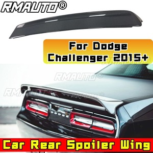 สปอยเลอร์หลังคาร์บอนไฟเบอร์แท้ สำหรับ Dodge Challenger Red Eye Style ปี 2015+ ชิ้นส่วนตกแต่งฝากระโปรงท้ายรถยนต์ อุปกรณ์เสริมรถยนต์ - Product Image 1