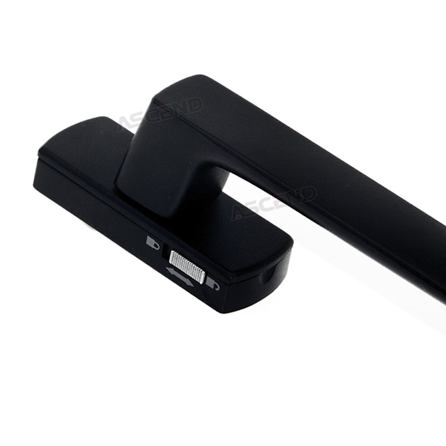 Modern Design Aluminium Window Hardware Door and Window Drive Handle with Children's Lock Flat Window Square Shaft Accessories