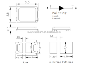 Điện áp cao <span class=keywords><strong>LED</strong></span> <span class=keywords><strong>SMD</strong></span> 9V 18V 24V 36V 54V 72V 2835 3030 <span class=keywords><strong>5054</strong></span> 5730 <span class=keywords><strong>SMD</strong></span> <span class=keywords><strong>LED</strong></span> chip - Product Image 2
