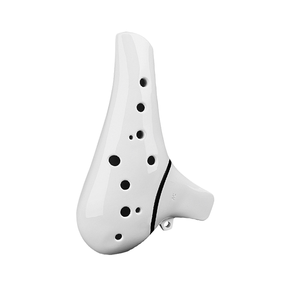 <span class=keywords><strong>Flauta</strong></span> de cerámica profesional Alto C Key <span class=keywords><strong>Ocarina</strong></span> de 12 orificios para principiantes Instrumento de soplado profesional para principiantes - Product Image 4