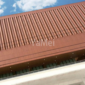 Façade extérieure en argile de style moderne pour villa résidentielle, hôtel et hôpital en mur-rideau en aluminium - Product Image 6