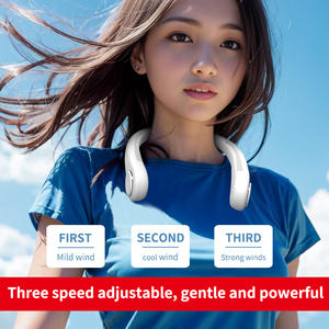 <span class=keywords><strong>El</strong></span> Mejor Ventilador de Cuello, Funciona con Batería, Recargable por USB, Mini Ventilador Personal Portátil, Ventilador Manos Libres para Mujeres y Hombres, Regalo - Product Image 2