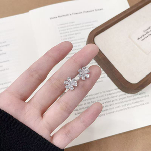 Nuevos Pendientes de Diamantes Cultivados en Laboratorio de Platino PT950, Joyería Fina de Lujo Romántica, Pendientes Finos de Diamantes de Laboratorio para Mujer, Juego de Pendientes - Product Image 5