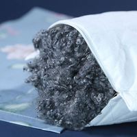 Excellente Fibre de Polyester Siliconée Creuse Conjugée Anti-Distorsion Ignifuge 3D*32MM Certifiée Oeko-Tex Recyclable