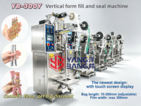 Machine de remplissage et de scellage automatique verticale YB 60ml 90ml 120ml pour jus de fruits, bâtonnets de gelée et sucettes glacées