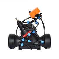 Vanne solénoïde hydraulique en plastique 12 V CC de 1 pouce pour équipement d'irrigation goutte à goutte avec moteur à filetage femelle