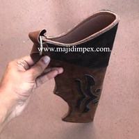 Plus de flèches et arc de chasse en cuir, jouet traditionnel, Quiver d'extérieur, pour la chasse
