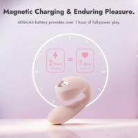 Celevue Aura Pro-V451 Contrôlable via l'application intelligente Smart AI APP Double G-Spot Vibrator pour couple, masturbation féminine, sensation de toucher réel
