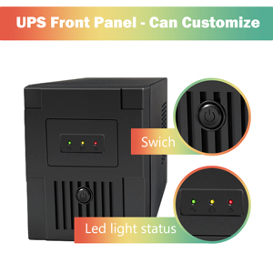 Home <b>Power</b> Backup Uninterrupted <b>Power</b> <b>Supply</b> 1kva 2kva 3kva <b>UPS</b> with Universal Sockets - Product Image 3