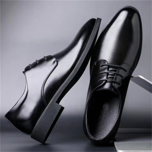 <span class=keywords><strong>Chaussures</strong></span> de travail décontractées britanniques pour jeunes hommes, <span class=keywords><strong>chaussures</strong></span> de cérémonie, <span class=keywords><strong>chaussures</strong></span> de travail à semelle unique augmentant la hauteur intérieure - Product Image 4