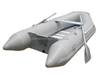 Bateau gonflable en aluminium pour enfants, petit canot à rames, certifié CE, de 2.7m