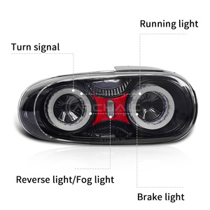 Conjunto de Luces Traseras Archaic New, Lámpara Trasera LED de 12V para <span class=keywords><strong>Mazda</strong></span> <span class=keywords><strong>MX</strong></span>-<span class=keywords><strong>5</strong></span> Roadster Miata MX5 NC, Animación de Inicio RGB Colorida - Product Image 2