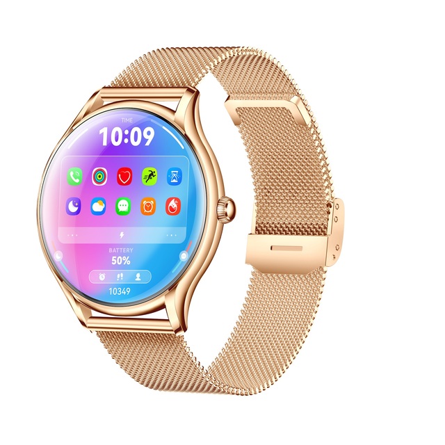 2026 New Ladies Smart Watch 7.9MM Thin Body Ip67 Deep Waterproof OGS Touch Screen GS36 SmartWatches