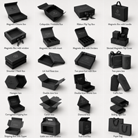 Cajas Magnéticas de Lujo Personalizadas con Logotipo, Caja de Regalo de Cartón Negro con Inserto de Espuma, Empaque para Sets de Cuidado Personal