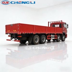 Camion de fret ouvert Chengli 8x4 robuste avec benne à ridelles renforcée pour le transport de matériaux de construction - Product Image 5
