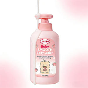 Loción Corporal Orgánica para Bebés OEM ODM 200g con Aceite de Jojoba y Melocotón, Nutritiva e Hidratante para el Cuidado de la Piel del Bebé - Product Image 3