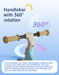 Nouveauté 2026 : Vélo d'équilibre pour tout-petits de 12 pouces en nylon avec selle recouverte de cuir pour enfants, certifié CE - Product Image 2