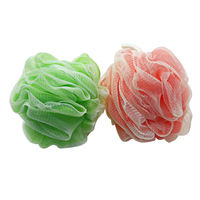Éponges de bain personnalisées en gros, brosses corporelles super douces de haute qualité, boules de bain, éponges de douche pour femmes et hommes