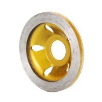 Disques de meulage diamantés humides continus pour béton, briques, murs, granit, marbre, affûtage de lames de scie en carbure, ébavurage des métaux