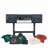Imprimante DTF haute vitesse de taille 650 mm, tête d'impression I3200, 2 têtes d'impression, film PET, machine d'impression par transfert thermique DTF