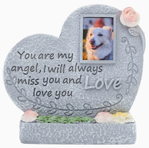 Resin Memorial Headstones <b>for</b> Pets, Memorial Ornaments and Funeral Supplies <b>for</b> Cats and Dogs, Memorial <b>Plaques</b> <b>for</b> Animals - Product Image 1