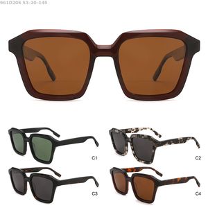 サングラスカスタムロゴユニセックスUv400ファッション高級偏光アセテートシェード - Product Image 4