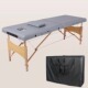 Table de massage pliante en bois rose réglable en hauteur SW, capacité 300 kg, table de beauté portable