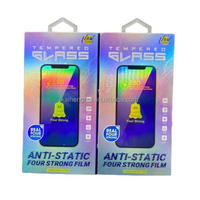 Protection d'écran en verre trempé 9H 2.5D 0.33mm pour iPhone 14 Pro Max 13 12 11 Pro Max Xs Max Xr Xs, emballage papier