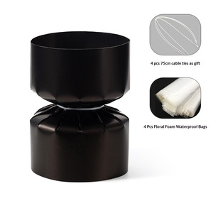 Matériaux d'emballage pour fleurs fraîches, fournitures pour fleuristes pour la fête des mères, art floral, emballage de bouquets, carton gris, fabrication artisanale DIY - Product Image 1