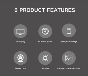 Hd Hair Follicles Scalp Scanner Detector Hair <span class=keywords><strong>Analyzer</strong></span> / Skin Scalp Hair Analysis Machine Metal/<span class=keywords><strong>PC</strong></span>/ABS Multifuncional Portátil - Product Image 4