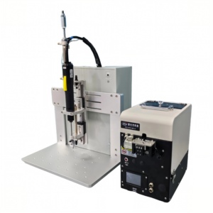 Machine de serrage de vis industrielle personnalisable avec plateforme pneumatique et moteur PLC, alimentateur de vis, couple de 1-8 kgf.cm, écran tactile PLC - Product Image 3