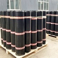 Membrane d'étanchéité en bitume modifié SBS avec film aluminium, haute réflectivité et isolation thermique, adaptée aux toitures apparentes