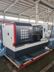 Torno <span class=keywords><strong>CNC</strong></span> de cama plana universal Precio CK6136D/6140 Maquinaria <span class=keywords><strong>CNC</strong></span> Torno automático para la venta - Product Image 3