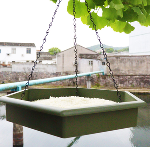 Mangiatoia e Vasca per Uccelli Resistente alle Intemperie, Combo in Plastica per Uccelli Selvatici, Vassoio d'Acqua per Cortile, Patio, Frutteto, Forniture per Colibrì - Product Image 3