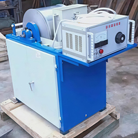 Séparateur magnétique à tambour humide de laboratoire XCRS-400*300 à faible intensité, champ magnétique réglable, machine de séparation pour essais minéraux