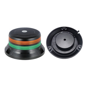 Luz LED de <span class=keywords><strong>Baliza</strong></span> de Doble Color Ámbar y Verde para Accesorios de Coche, Doble Controlador, Montaje en Poste DIN, Múltiples Métodos de Conexión Opcionales - Product Image 6