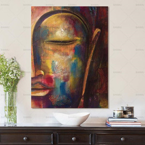 Cuadros de pintura en <span class=keywords><strong>lienzo</strong></span> Buda decoración del hogar arte de la <span class=keywords><strong>pared</strong></span> impresiones en <span class=keywords><strong>lienzo</strong></span> pintura decoración de <span class=keywords><strong>pared</strong></span> para <span class=keywords><strong>pared</strong></span> artística de sala de estar - Product Image 4