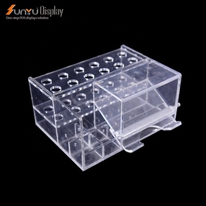Bán buôn tùy chỉnh Acrylic lời mời đám cưới Rack hiển thị với hộp thanh lịch Acrylic có nhu cầu tốt hộp thẻ - Product Image 4