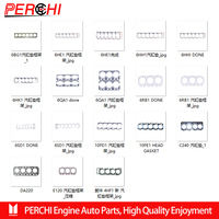 KIT GASKET-REPARASI MESIN untuk ISUZU 4JB1 4JA1 4JG1 4BC1 4BG1 4HF1 4HG1 4ZD1 4ZE1 6BB1 6BD1 6HH1 6HK1 Suku Cadang Mobil Kit Gasket Kepala Silinder