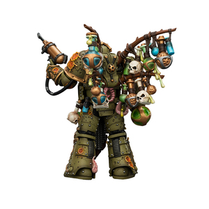 Figura de Acción Articulada de Biologus Purificador de <span class=keywords><strong>Death</strong></span> Guard de Warhammer 40k, Escala 1/18, Modelo Coleccionable JOYTOY de Chaos <span class=keywords><strong>Space</strong></span> Marine - Product Image 2