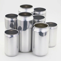 Boîtes en aluminium recyclables personnalisées en gros de 250 ml et 330 ml, boîtes de boissons OEM pour jus et eau gazeuse