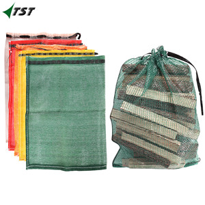 Buena Capacidad 80*60CM 60L Embalaje de leña para encender bolsa de malla de madera - Product Image 2