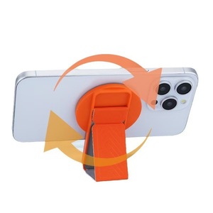 <strong>Lazy</strong> Desktop Ring Holder Magnetic Phone Stand Compatible Foldable Ring Magnetic Holder <strong>Bracket</strong> - Product Image 1