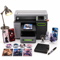 Nouvelle imprimante à jet d'encre UV portable pour l'impression numérique 3C et des cartes mémoire avec plateforme d'aspiration sous vide et vitesse d'impression réglable