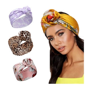 عصابة رأس نسائية بعقدة للسيدات عمامة شعار مخصص نمط مضفر أزياء معقودة مسبقًا عمامة - Product Image 5